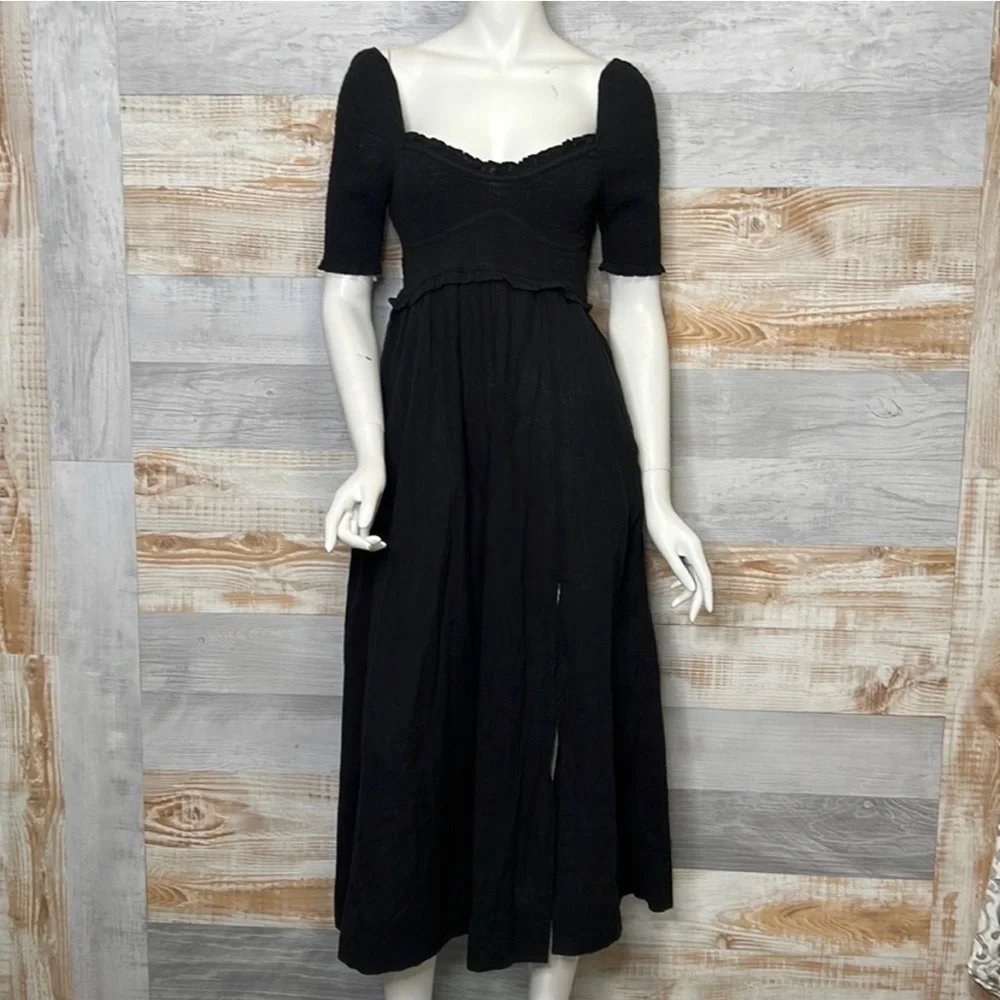 Free People | Black Maxi Dress - Picture 3 of 9